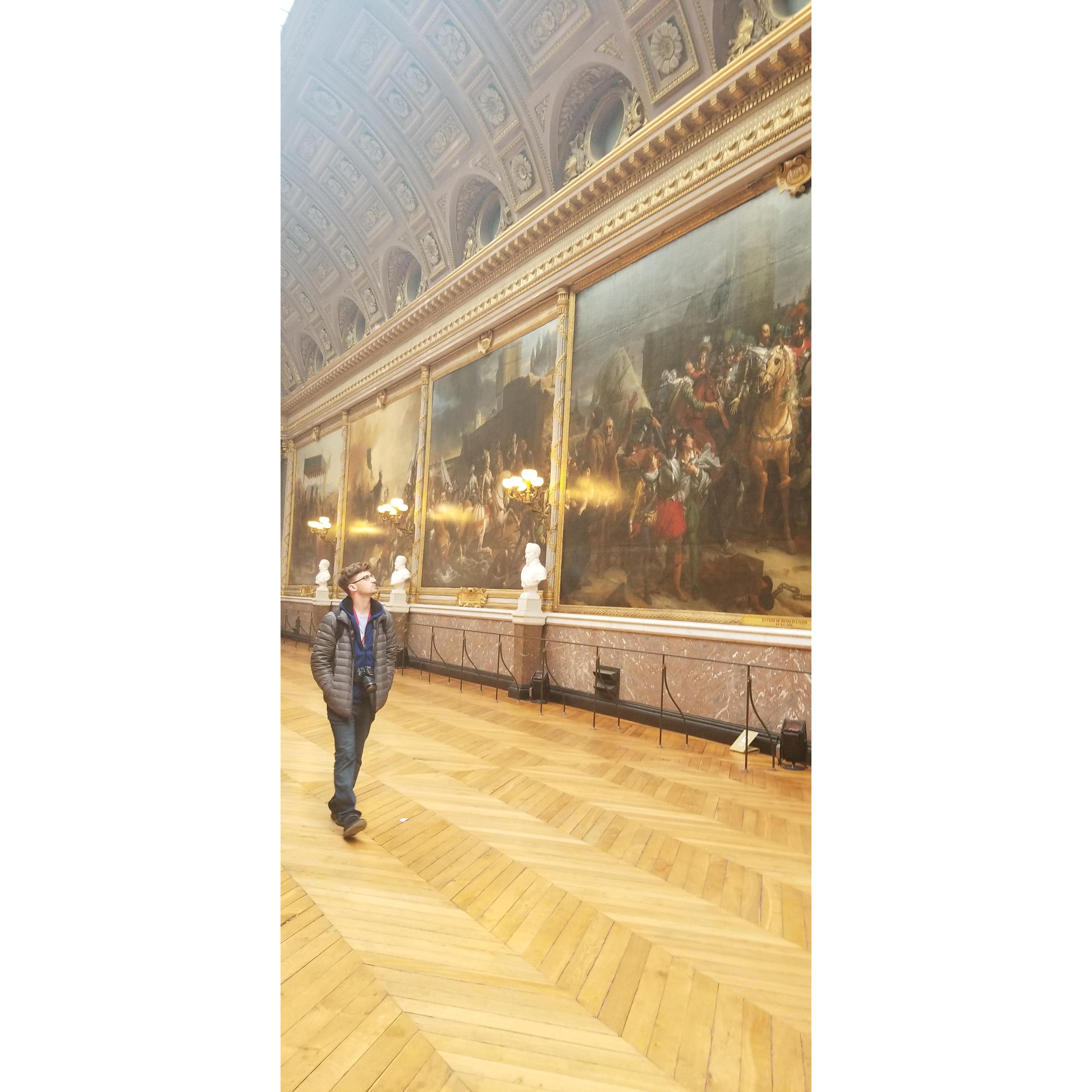 Someone got in the way of my picture! Versailles 2018