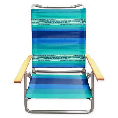 Long Island Beach Chair in Blue/Green