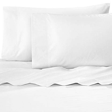 Williamsburg 400-Thread-Count Full Sheet Set in White