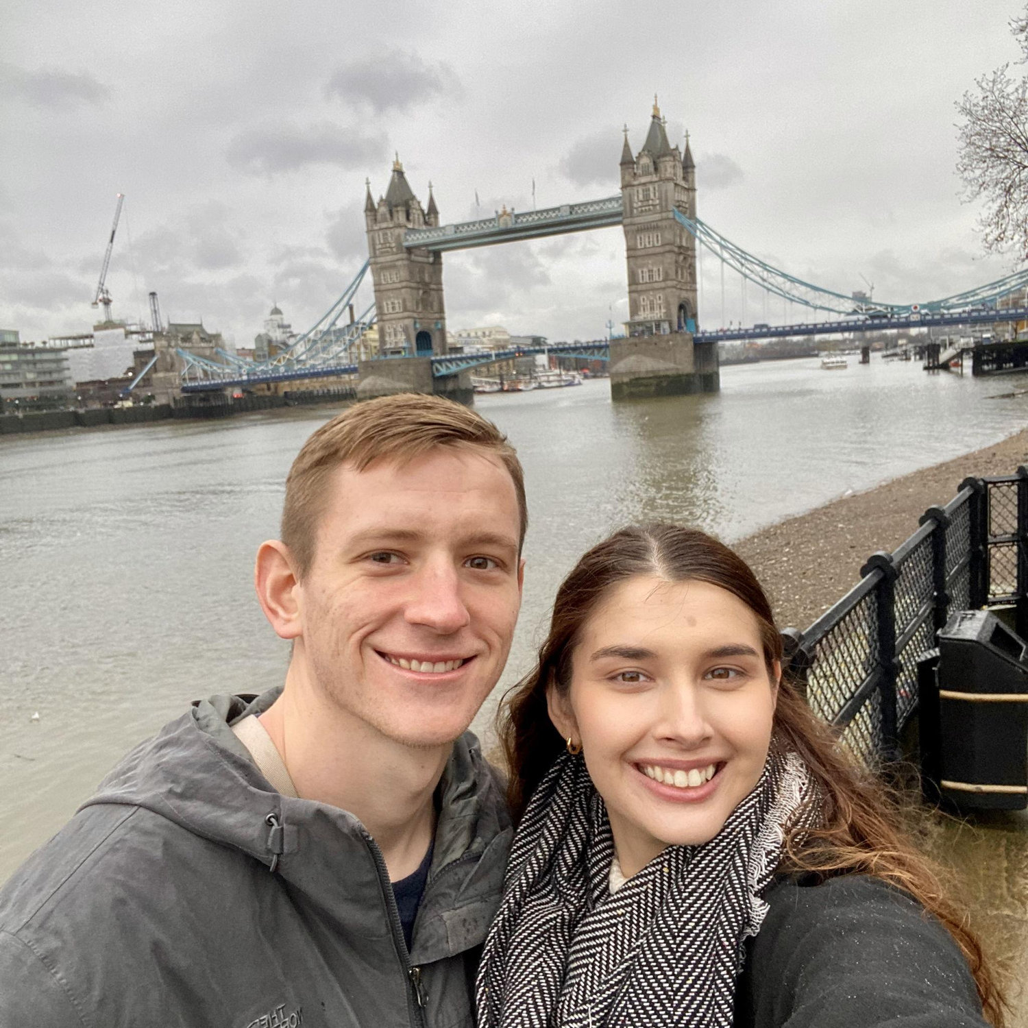 Trip to London while Jack was living in France