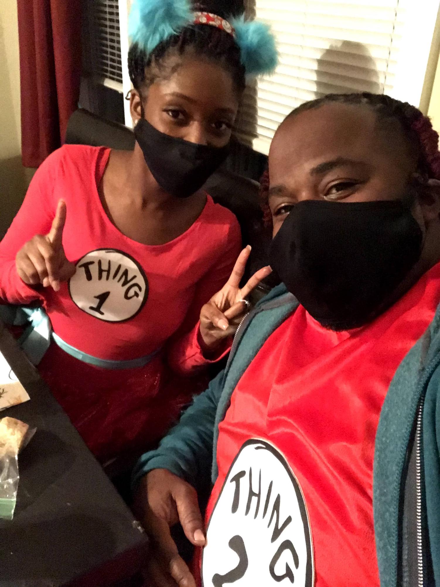 Thing one and thing two thank god I found you Hashtag#  Meet the Robertson’s