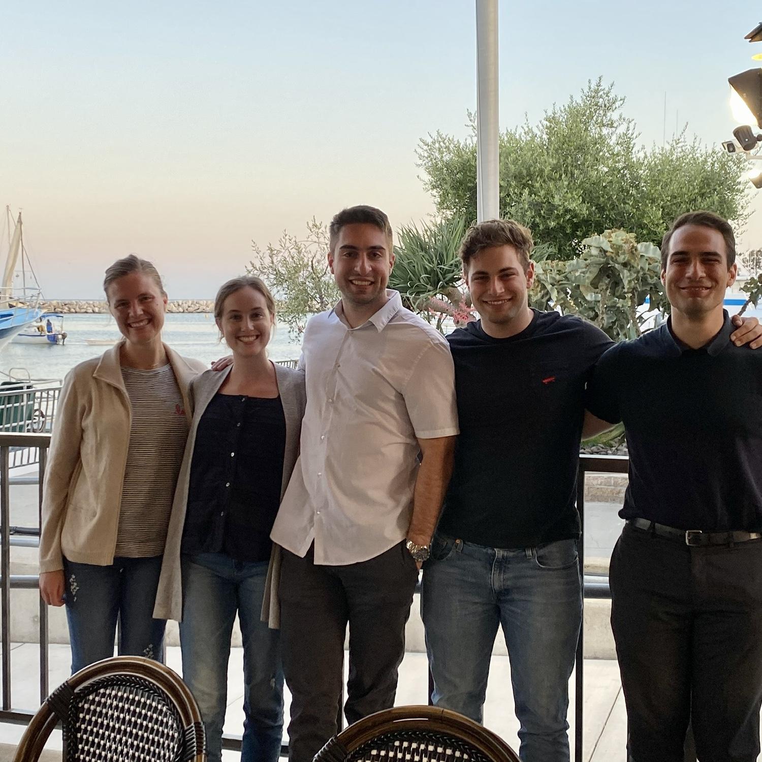 Siblings! Casey with her sister and Kevan with his brothers.
Dana Point, CA 2020