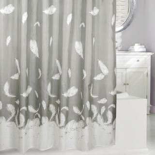 Down Feathers Shower Curtain