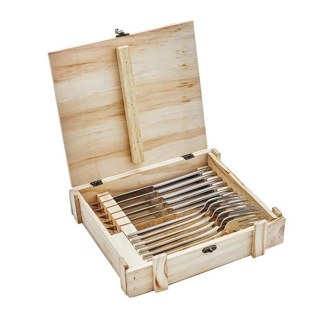 Zwilling Stainless-Steel 12-Piece Steak Knife Dinner Set