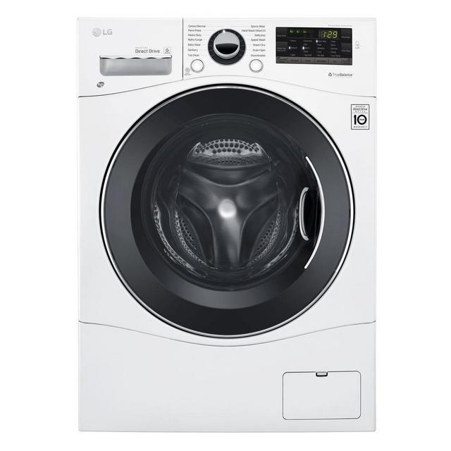 2.3 cu. ft. White Compact All-in-One Front Load Washer and Electric Ventless Dryer Combo