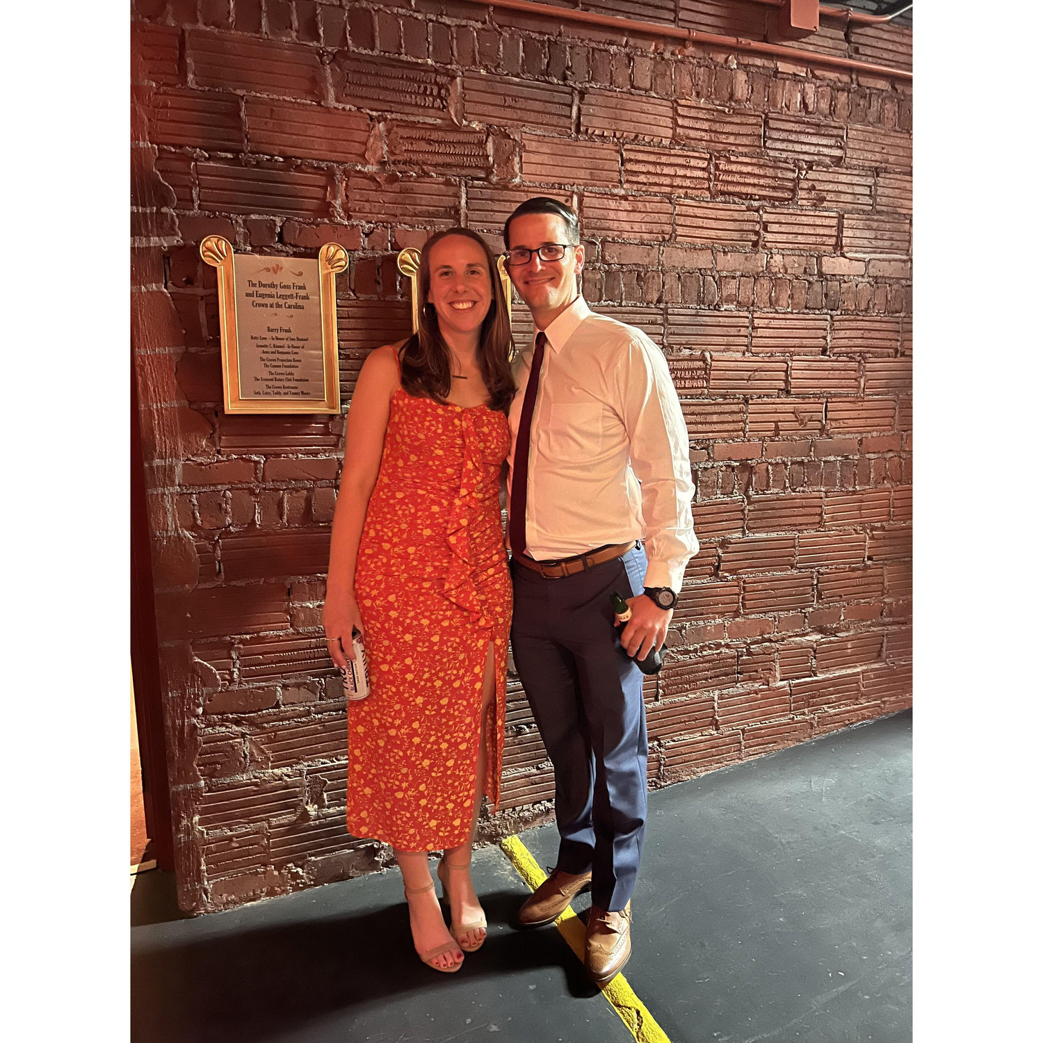 Practiced our dance moves at friend's wedding! We'll be ready for May 4!