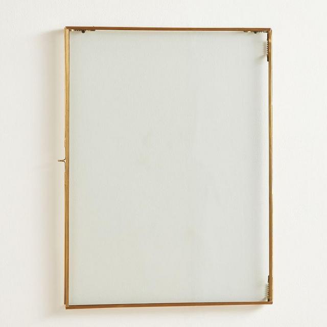 Modern Metal Floating, Brass, 18"x24"