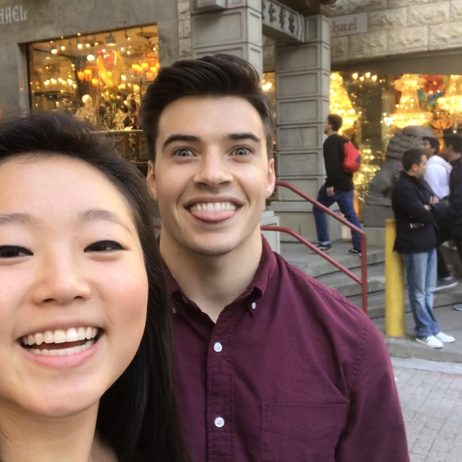 Oct 2018 - our very first picture together!