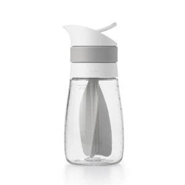 OXO Good Grips Twist & Pour Salad Dressing Mixer, Gray, 14 ounces, 0.44 qt