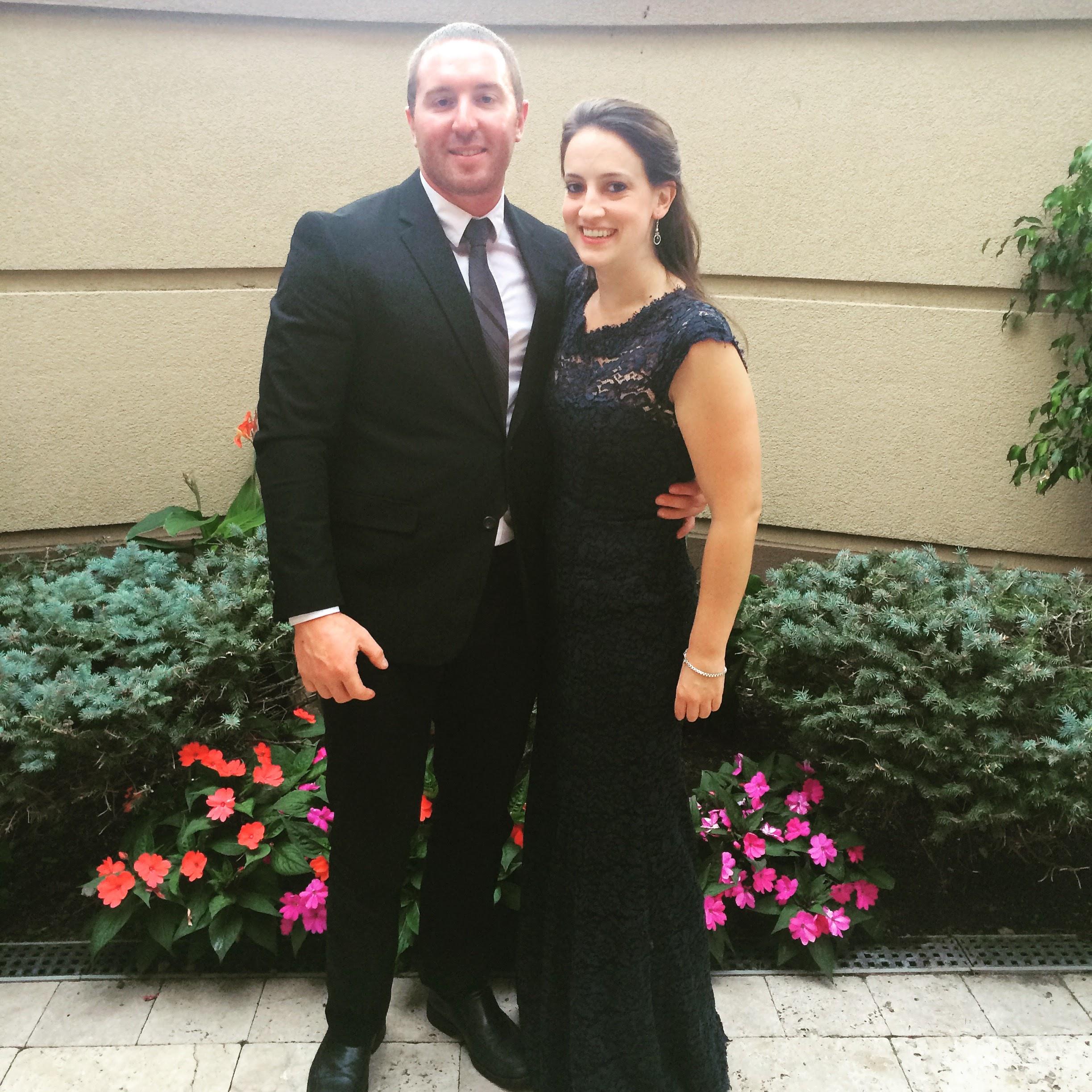 Our first wedding, July 26, 2015.