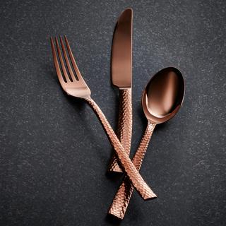 Paris Hammered 20-Piece Flatware Set, Service for 4