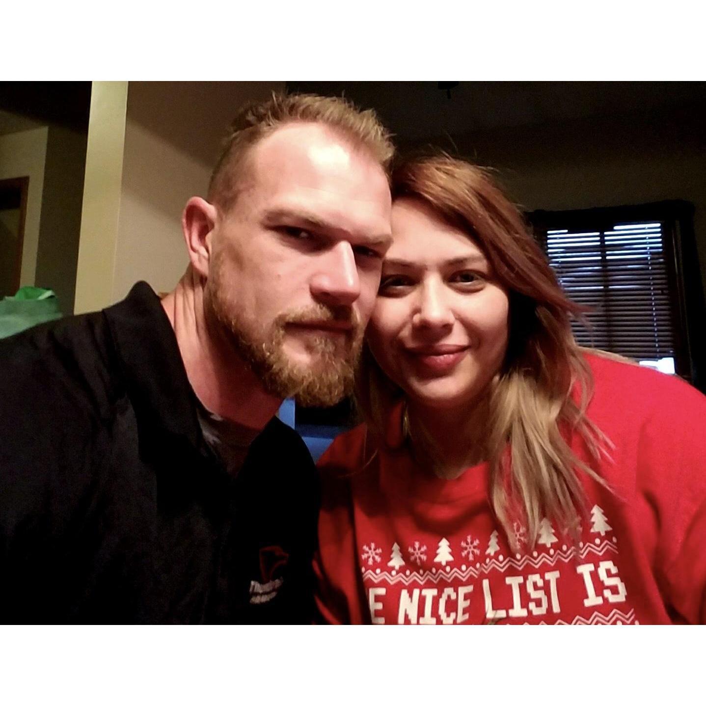 Christmas Eve morning before work 2017