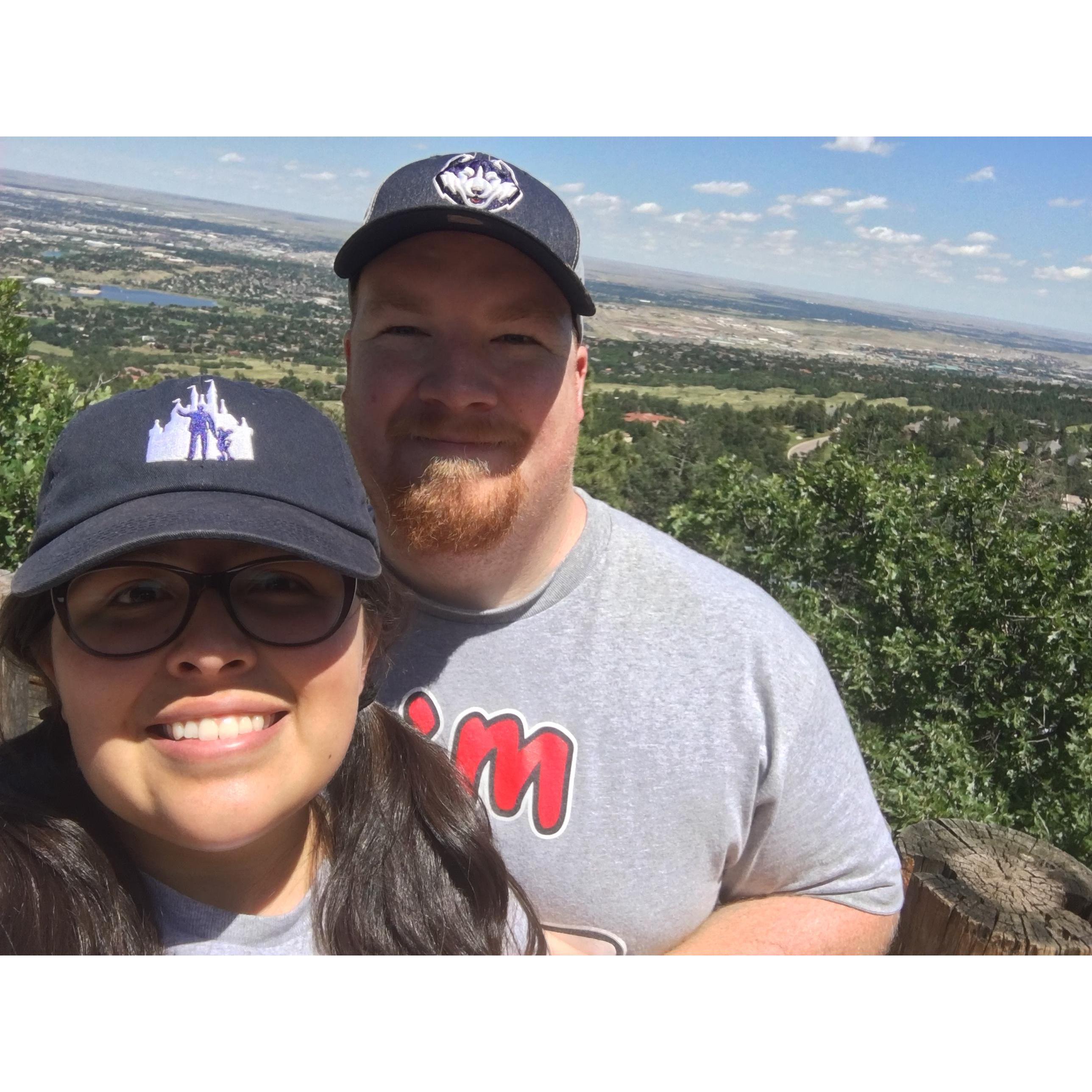 Cheyenne Mountain Zoo, where Nancy first met Mr. and Mrs. Griffith. This was our first Anniversary back In Colorado.