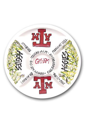 Texas A&M Aggies Veggie Serving Tray