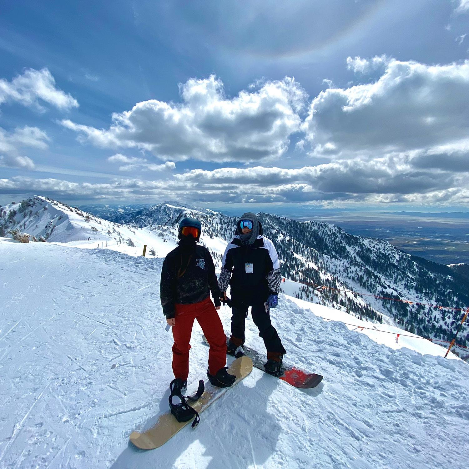 Riding at Snowbasin