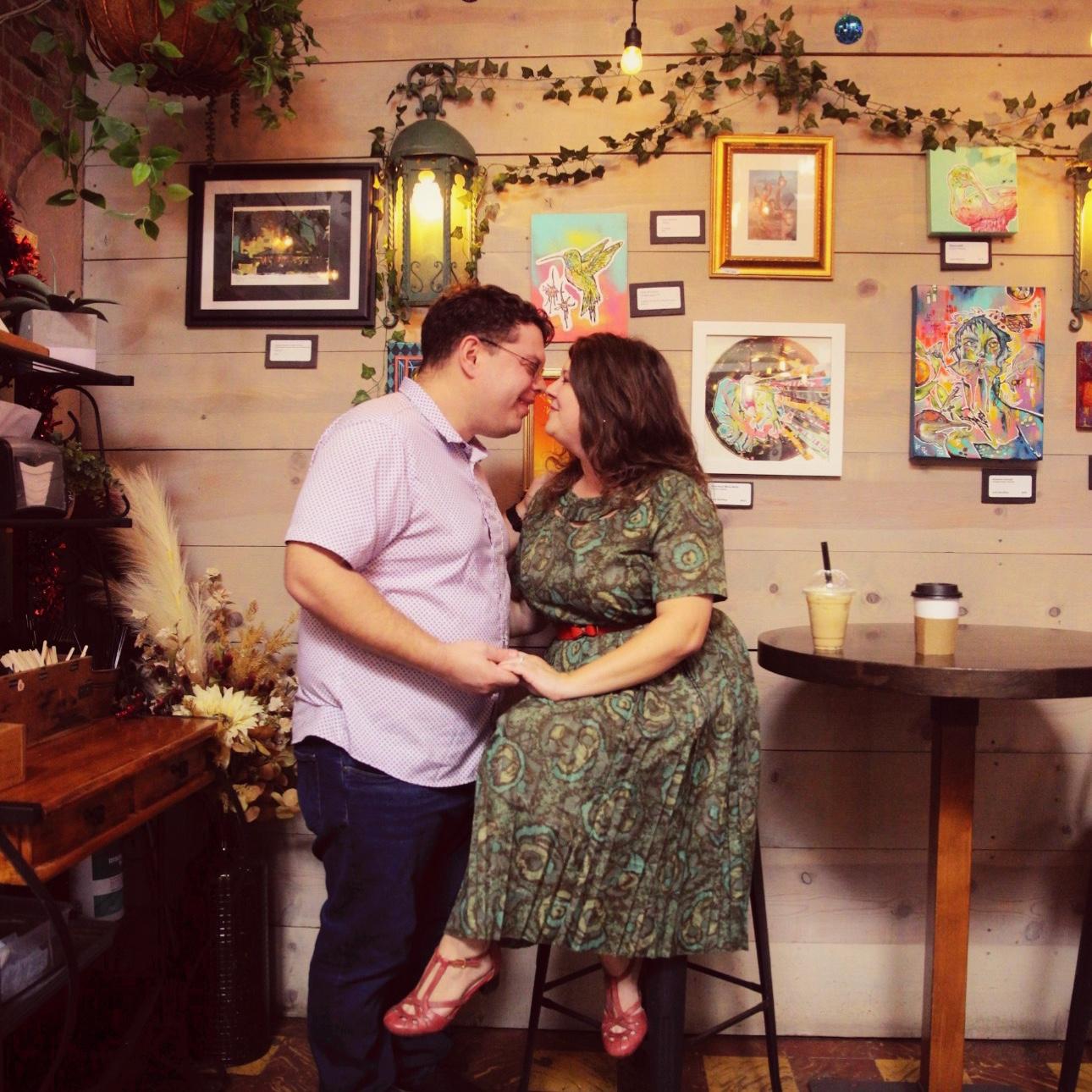 Fun fact: this is the cafe where the couple had their first date