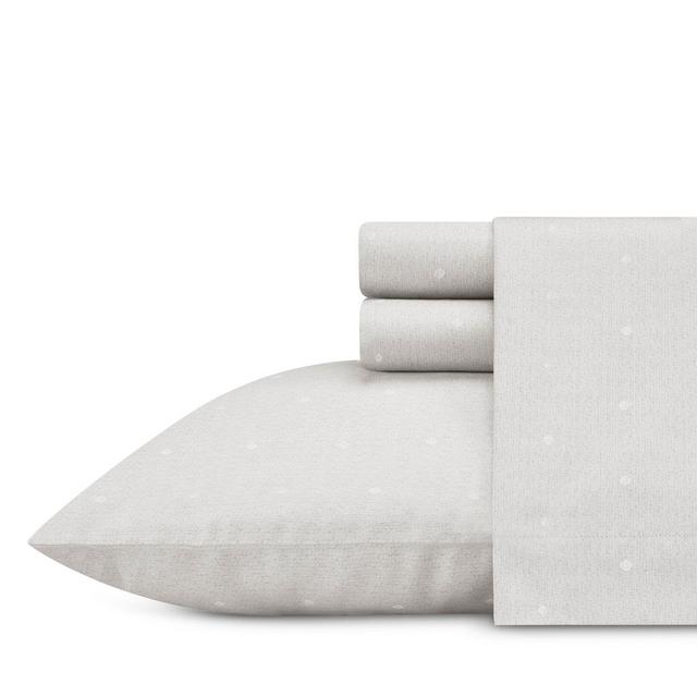 Vera Wang Eyelet Silver Sheet Set, King