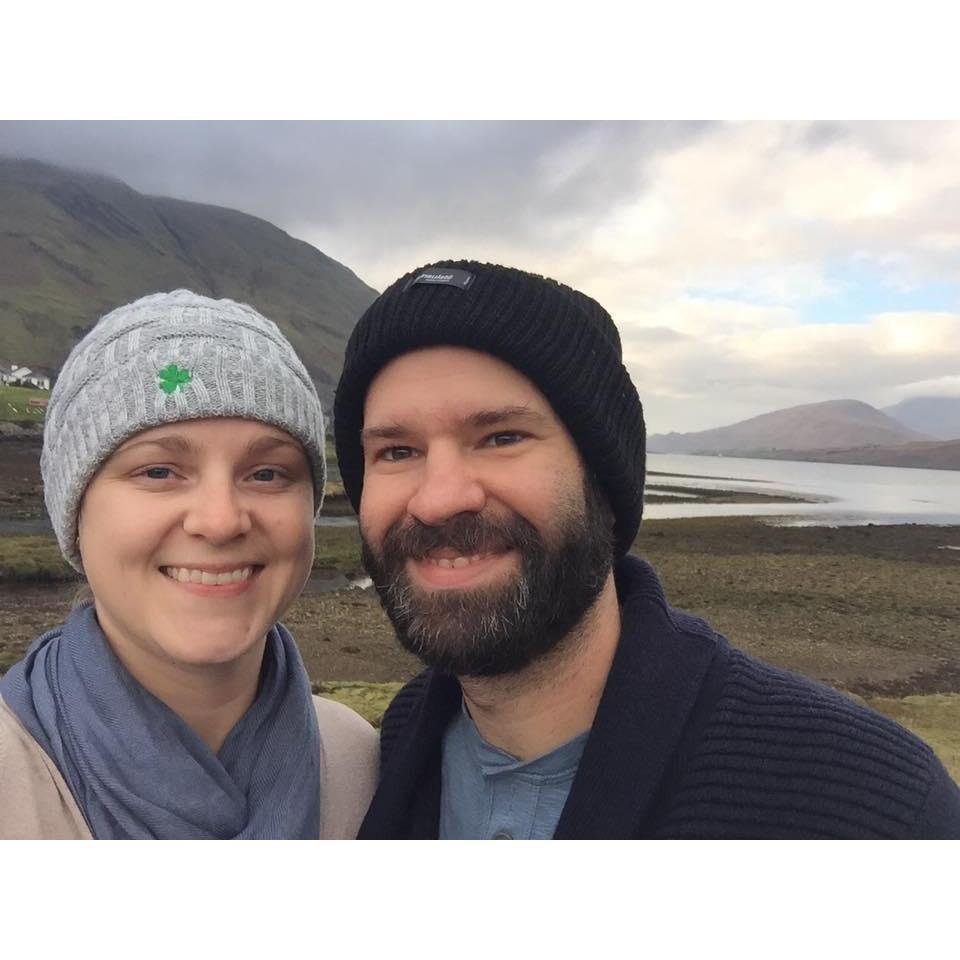 Our first trip abroad together driving all over Ireland