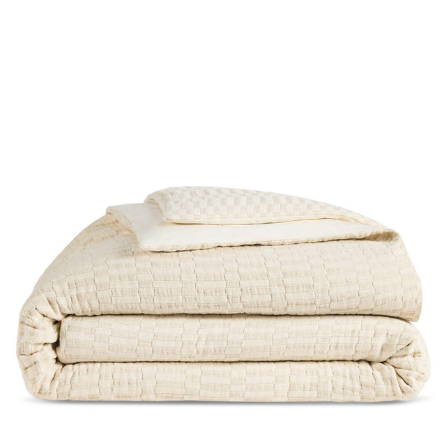 Brooklinen Woven Checkerboard Duvet Cover, King California King