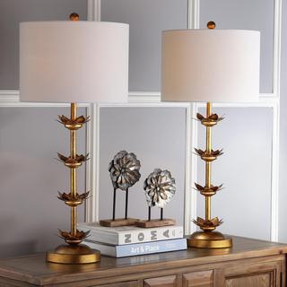 Lani Leaf Table Lamp, Set of 2