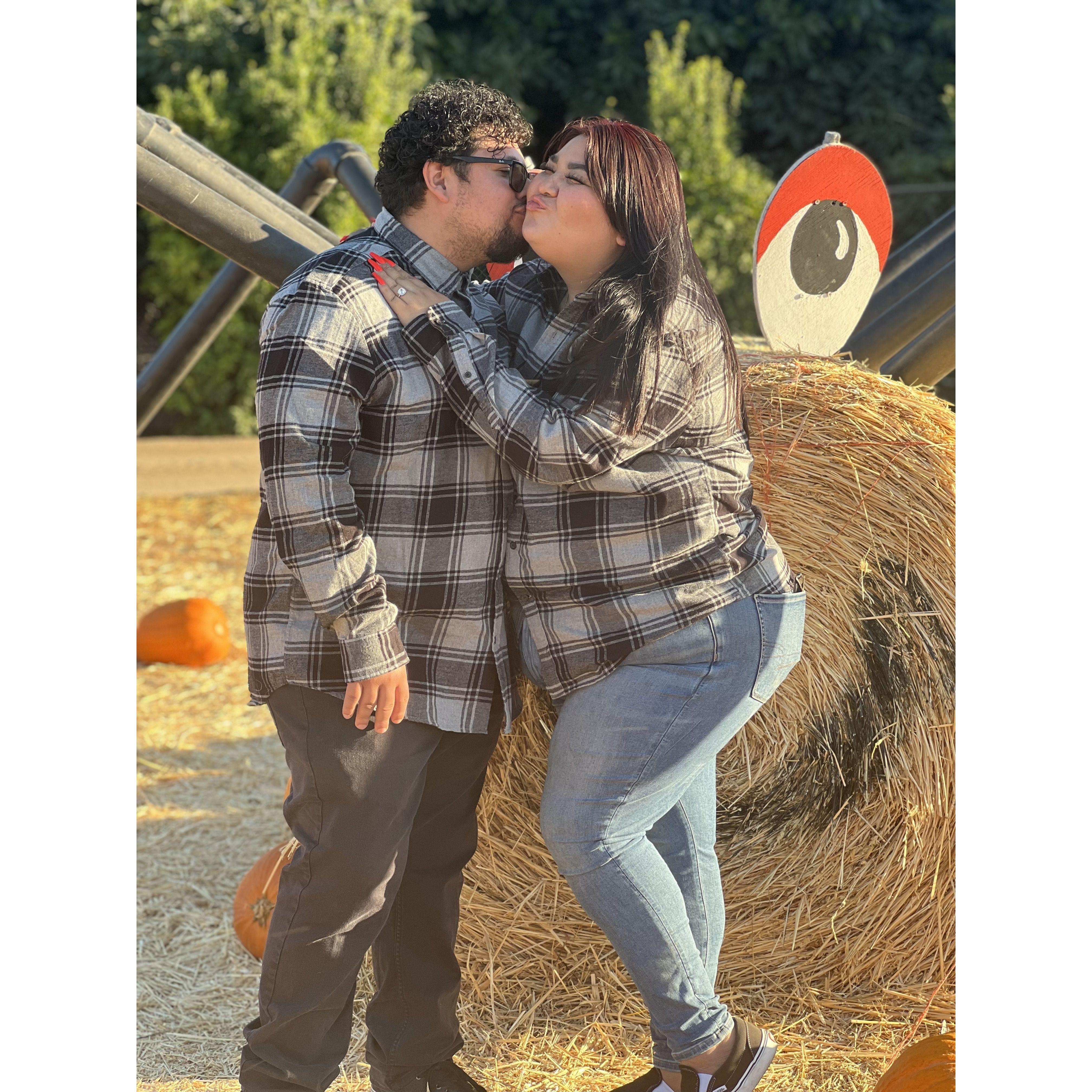 First trip to the pumpkin patch<3 October 2023