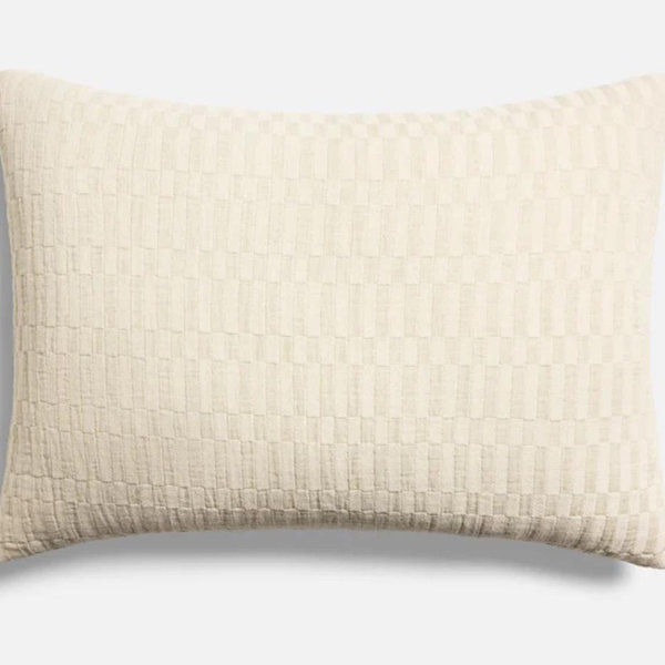 Woven Checkerboard Sham Set