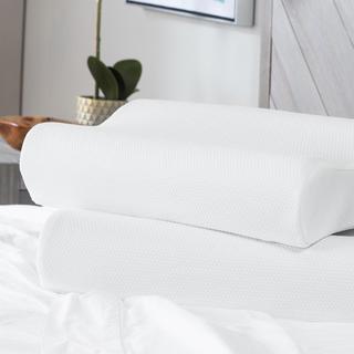 Classic Contour Memory Foam Bed Pillow, Set of 2