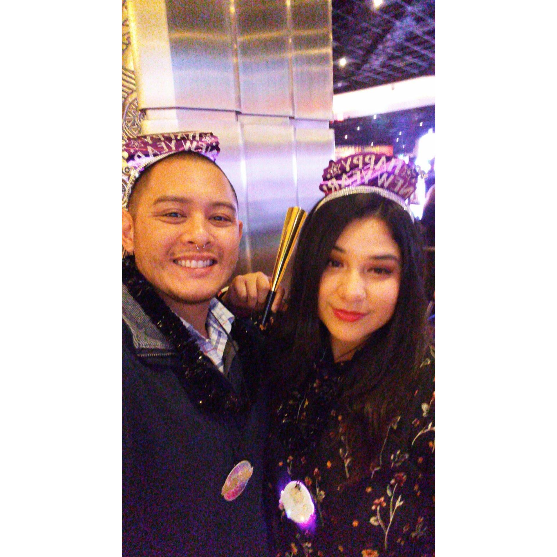 (New Year Dec'17/Jan'18)
We were under the influence in this picture haha (look at our eyes).
