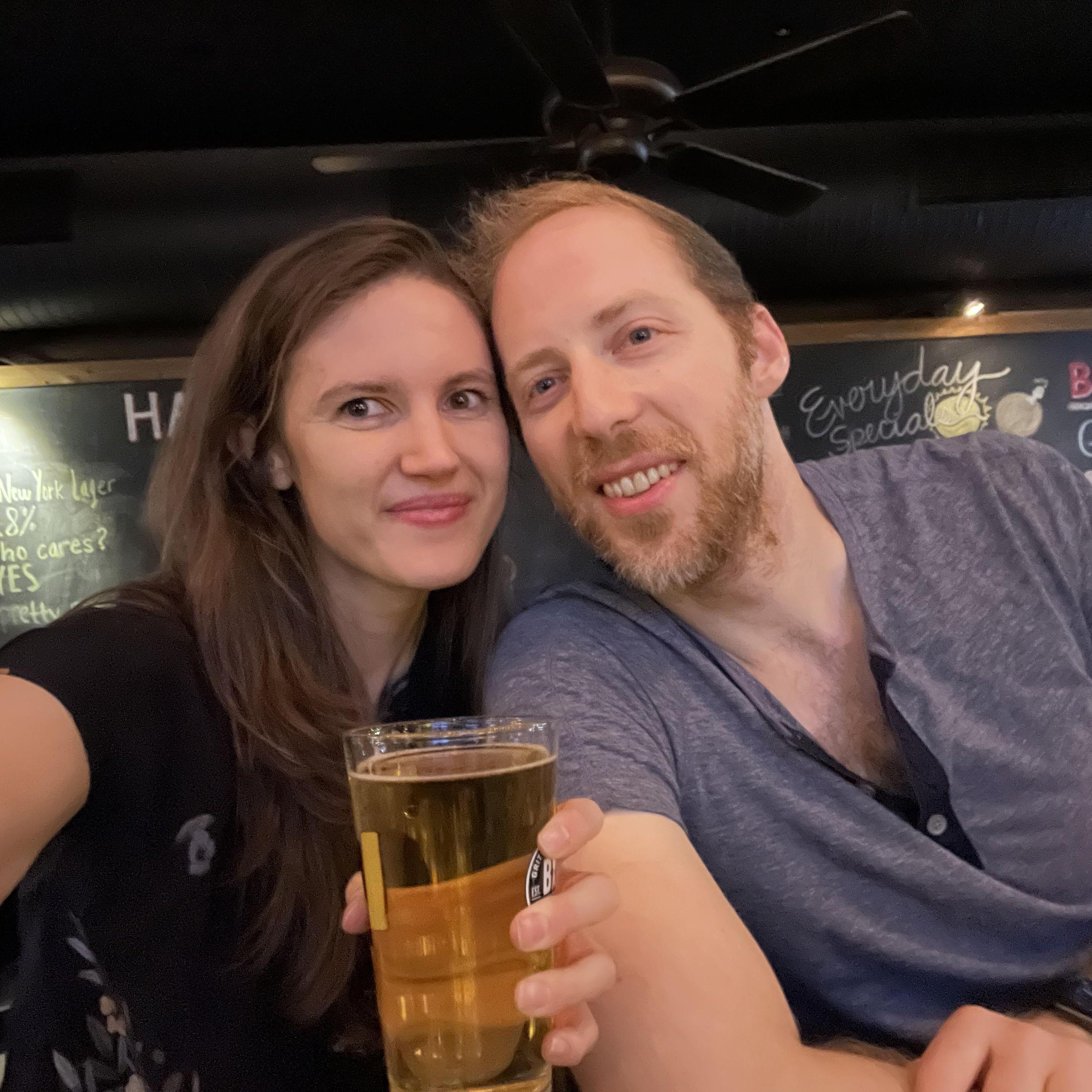 Beers and burger night