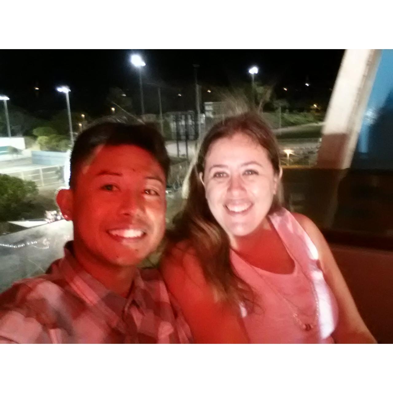 Our first date