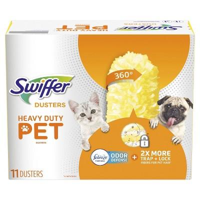 Swiffer Dusters- Pet Heavy Duty Refills with Febreze Odor Defense - 11ct