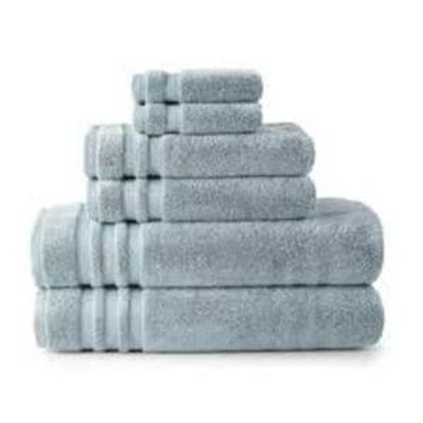 Liz Claiborne Luxury Egyptian Air Rich Hand Towel - Aqua Tourmaline - JCPenney