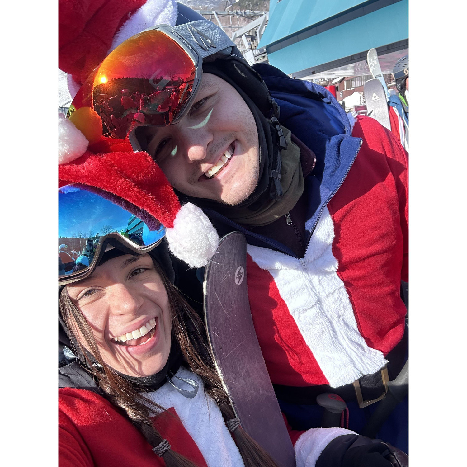 Santa day at Whiteface 2024