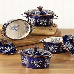 temp-tations® Floral Lace Mini Covered Casseroles