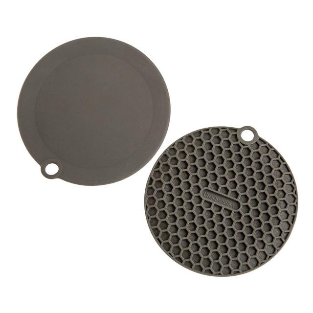 Progressive Mini Multi-Purpose Silicone Mats in Grey (Set of 2)
