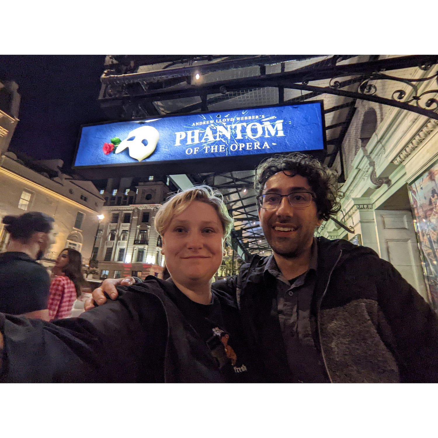 After seeing The Phantom of the Opera in the West End.