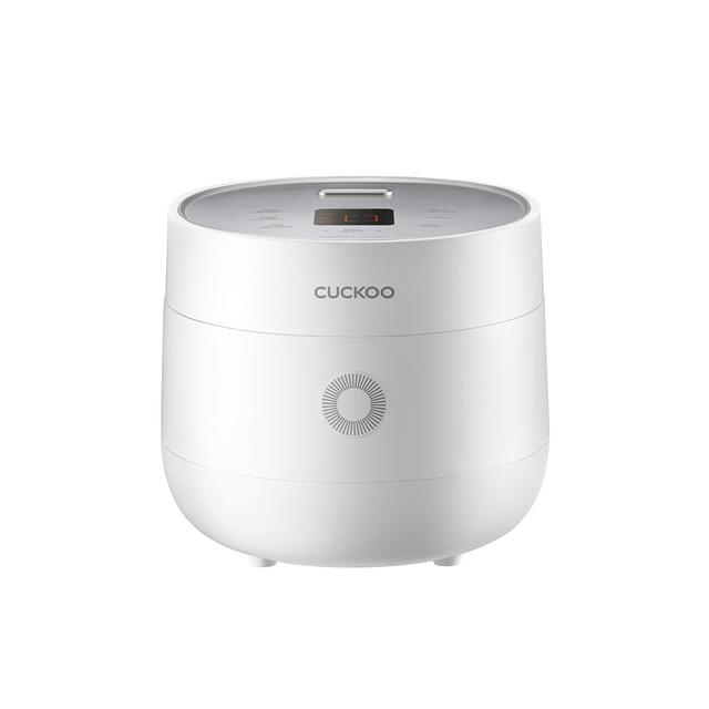 CUCKOO CR-0675F | 6-Cup (Uncooked) Micom Rice Cooker | 13 Menu Options: Quinoa, Oatmeal, Brown Rice More, Touch-Screen, Nonstick Inner Pot | White