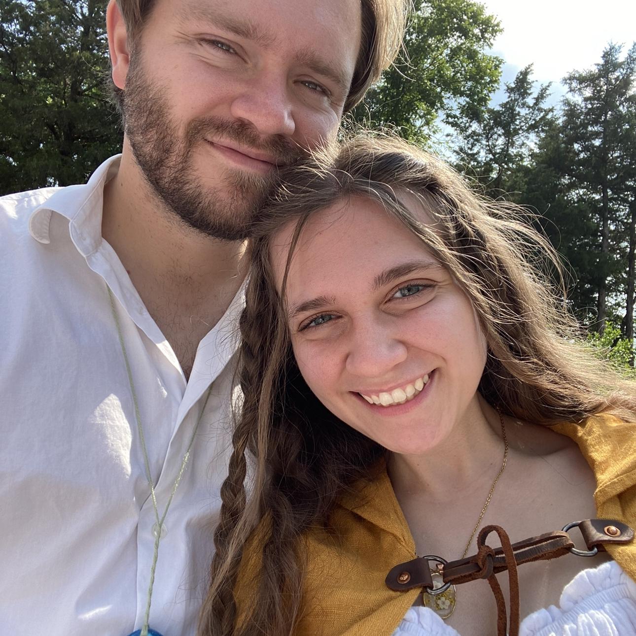 The happiest peasants at the Ren Faire!