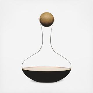 Oval Oak Carafe