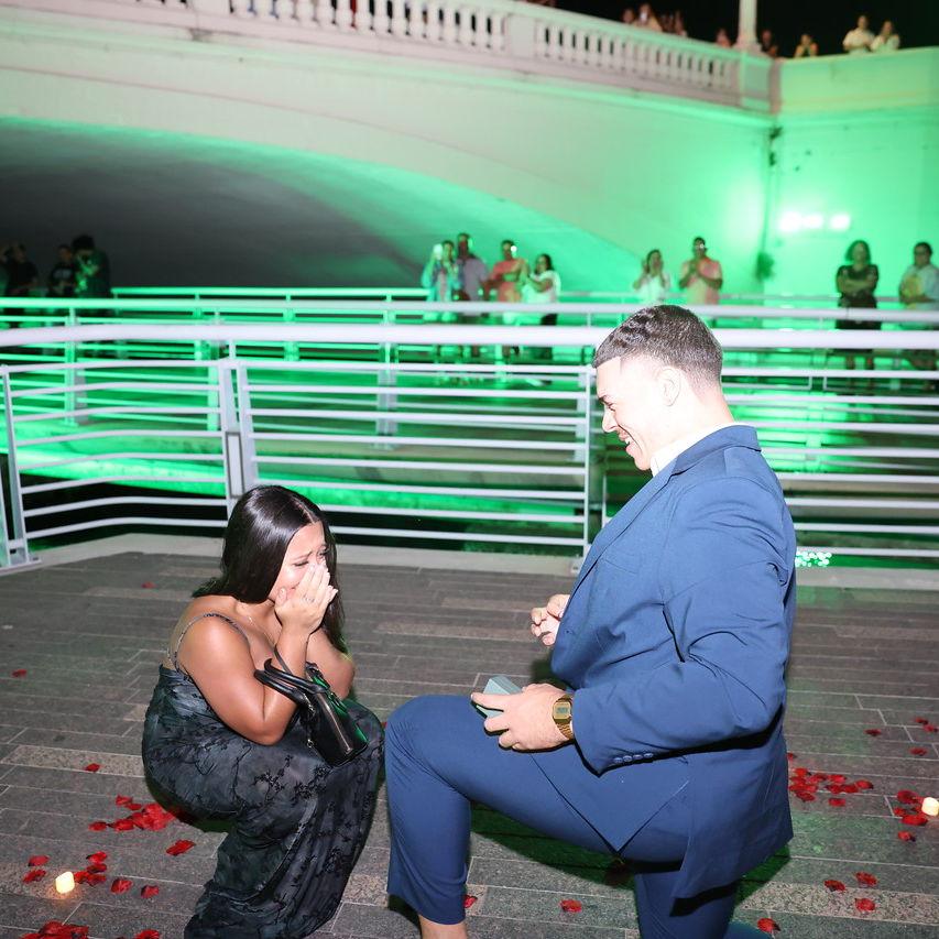 She was too stunned to speak