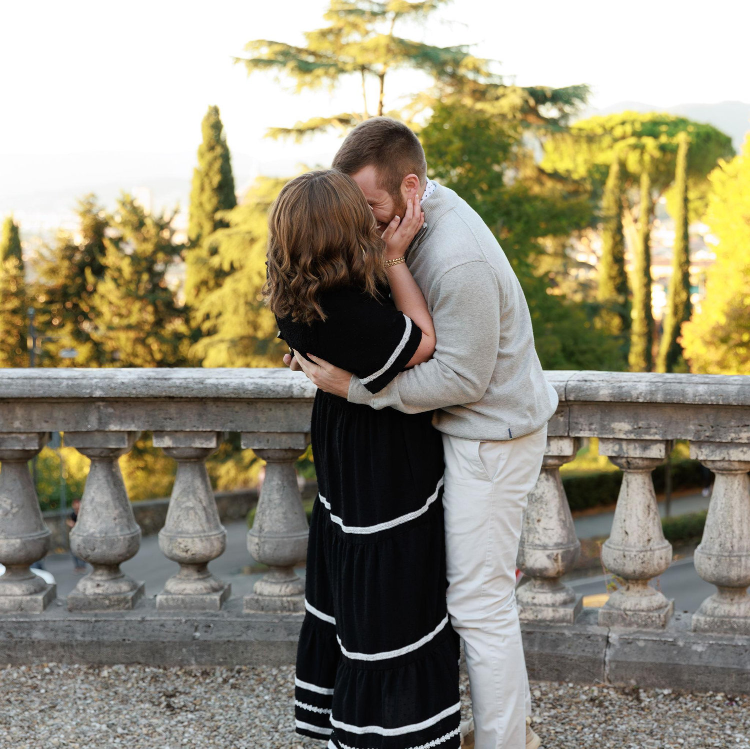 She said yes!