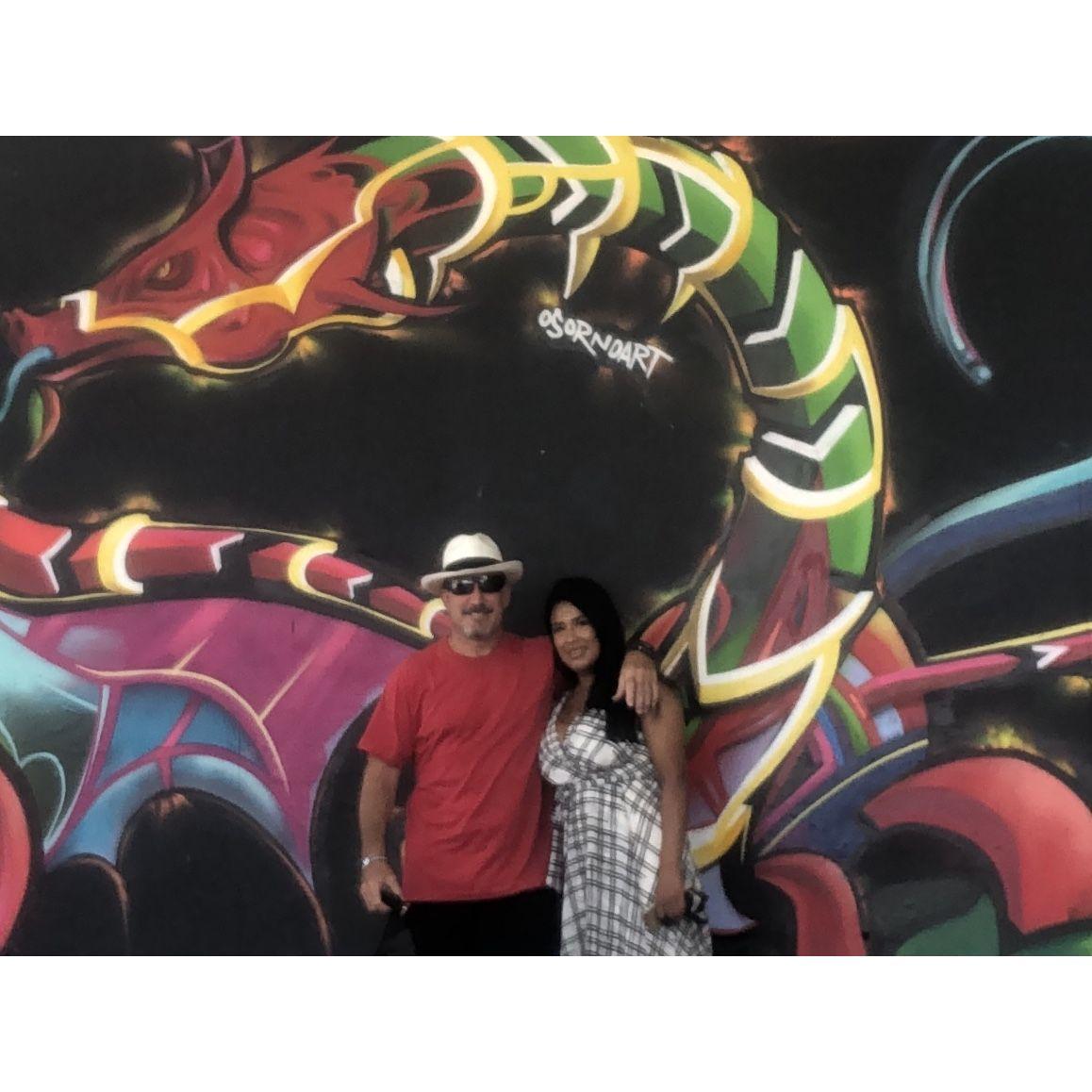 Our first trip to Miami together