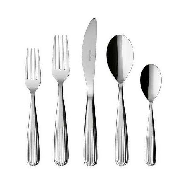 Villeroy & Boch Rose Garden 40 Piece Flatware Set, Service for 8