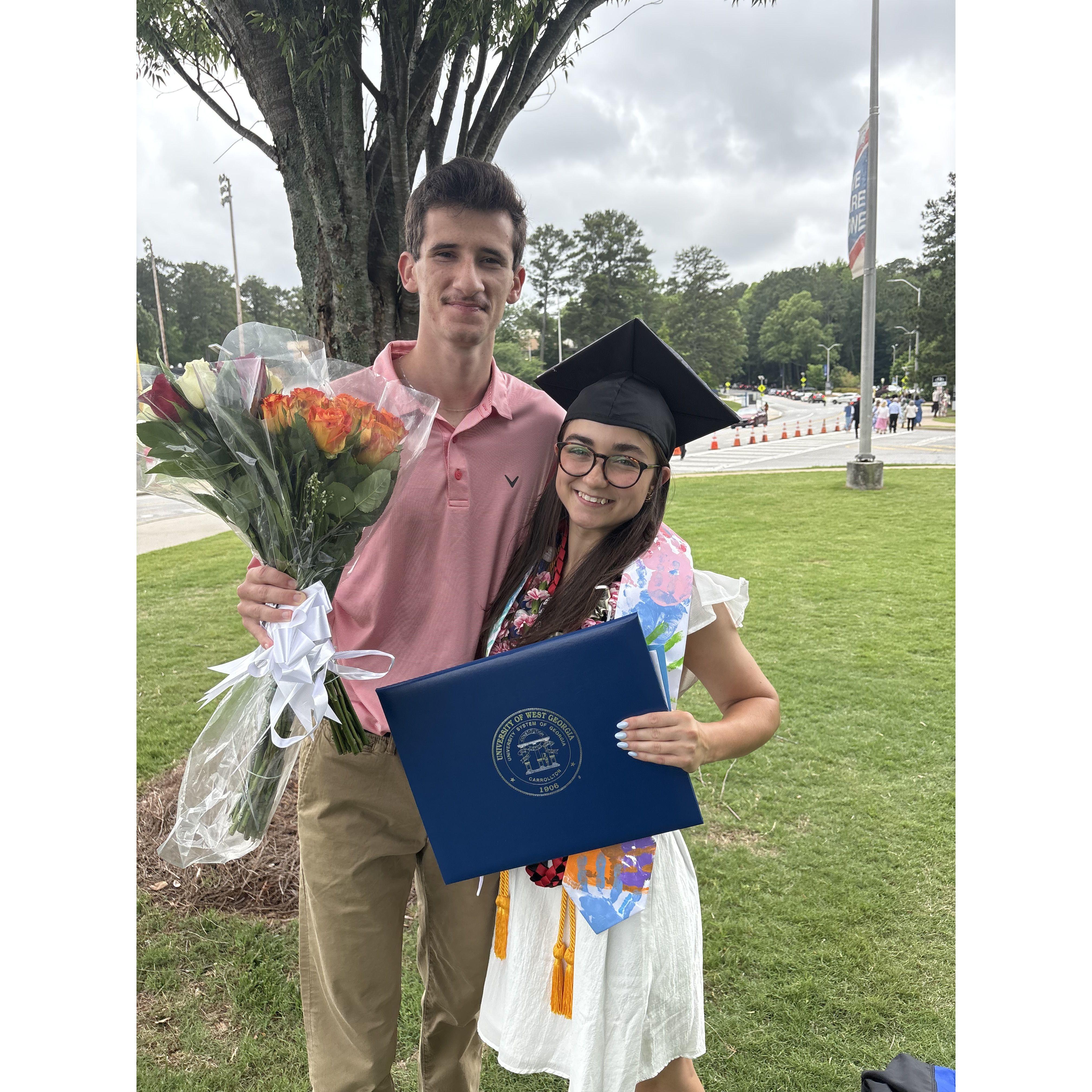 Brittany graduates college!