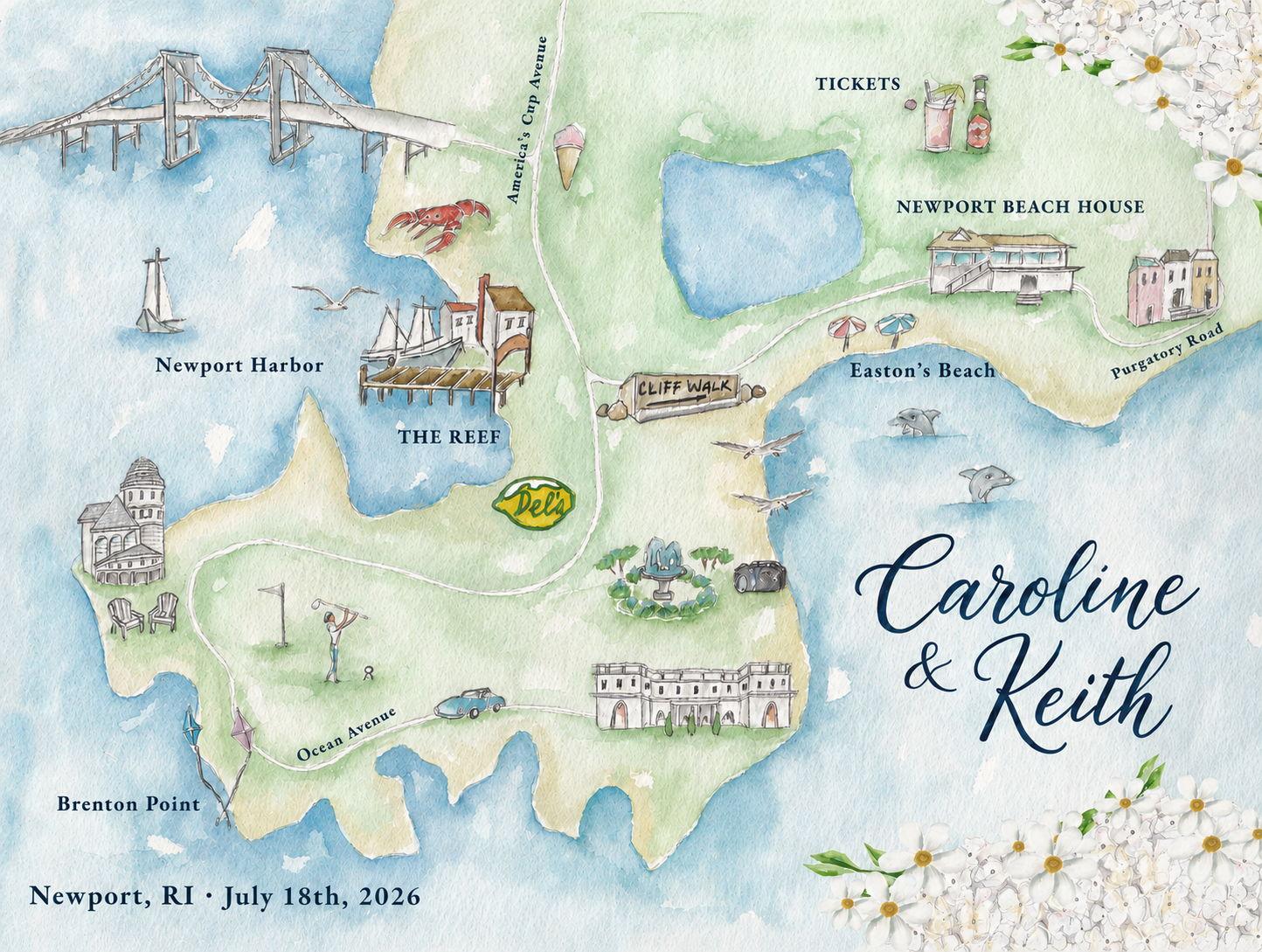 The Wedding Website of Caroline Kinne and Keith Jusas