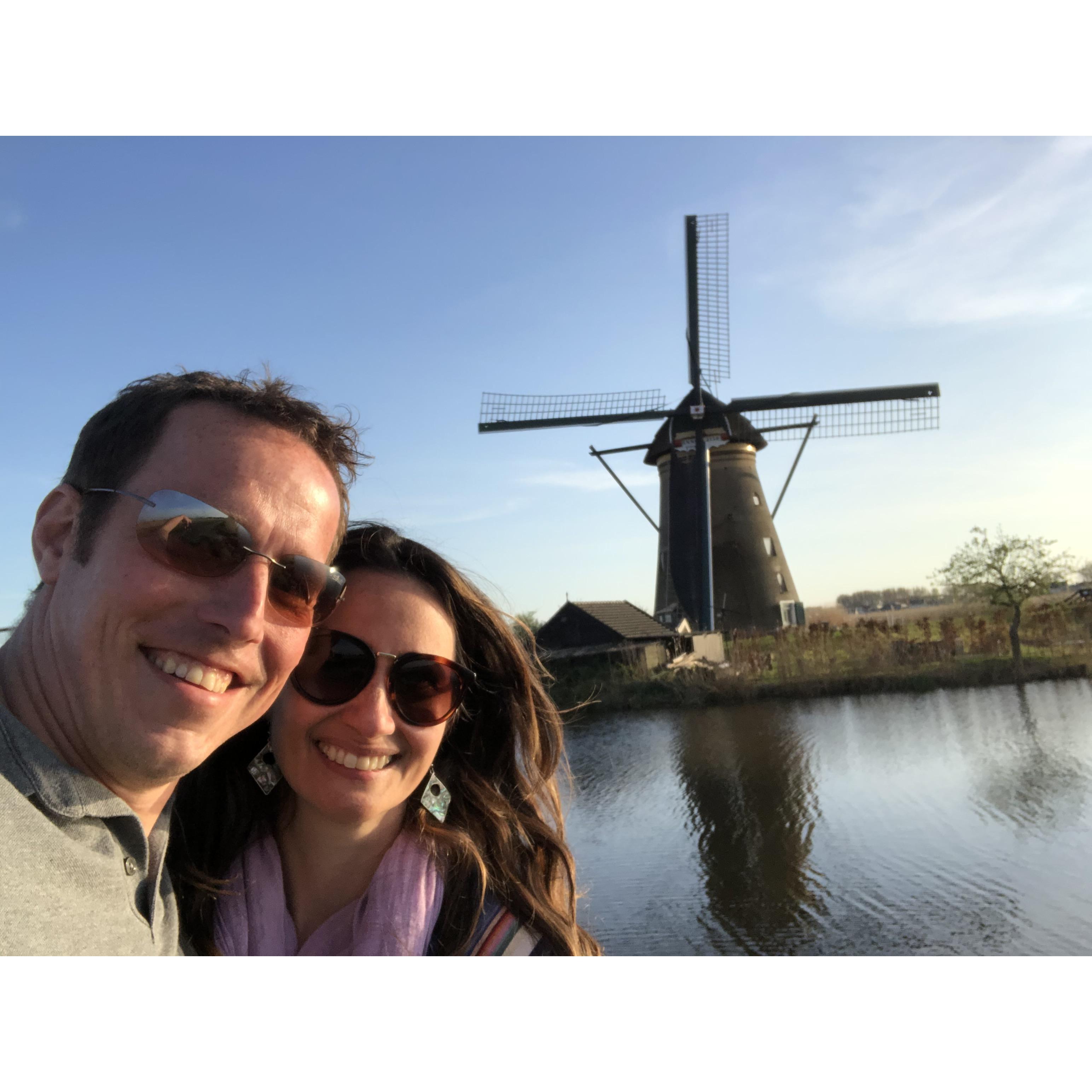 What to do in a first lockdown, getting to know each other? Yup visiting some pearls of Dutch history..