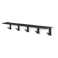 Bend Wall Shelf with Hooks