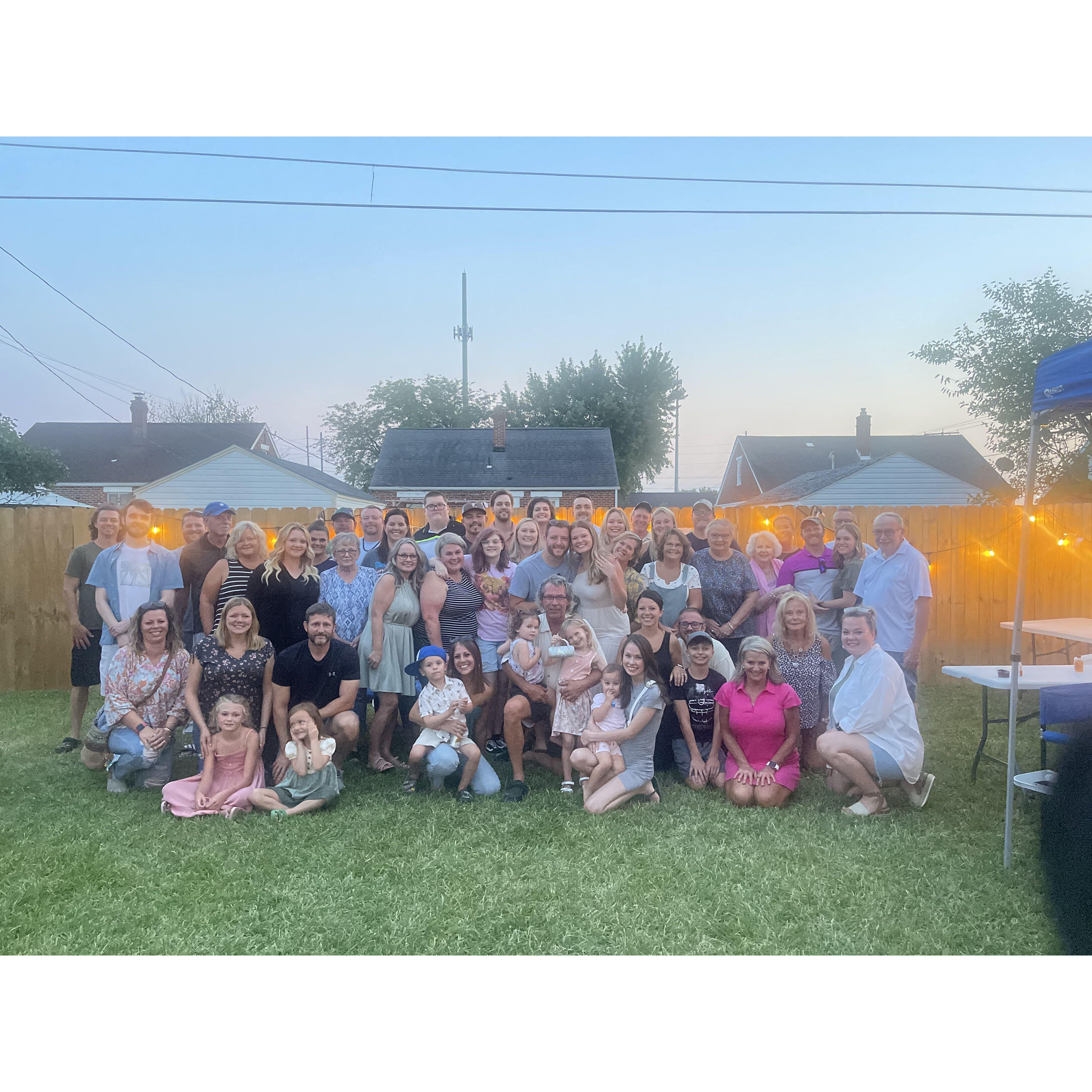 My surprise engagement party with all of my very favorite people!