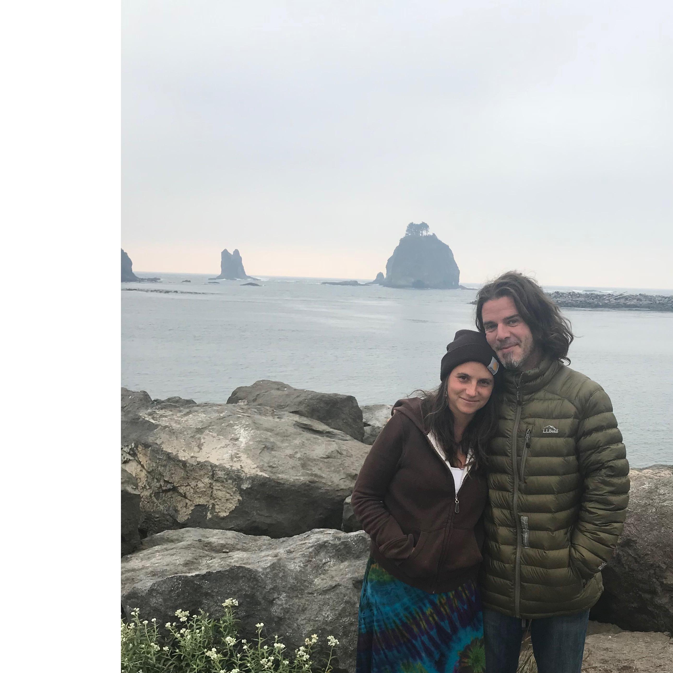 Exploring the Washington coast at La Push