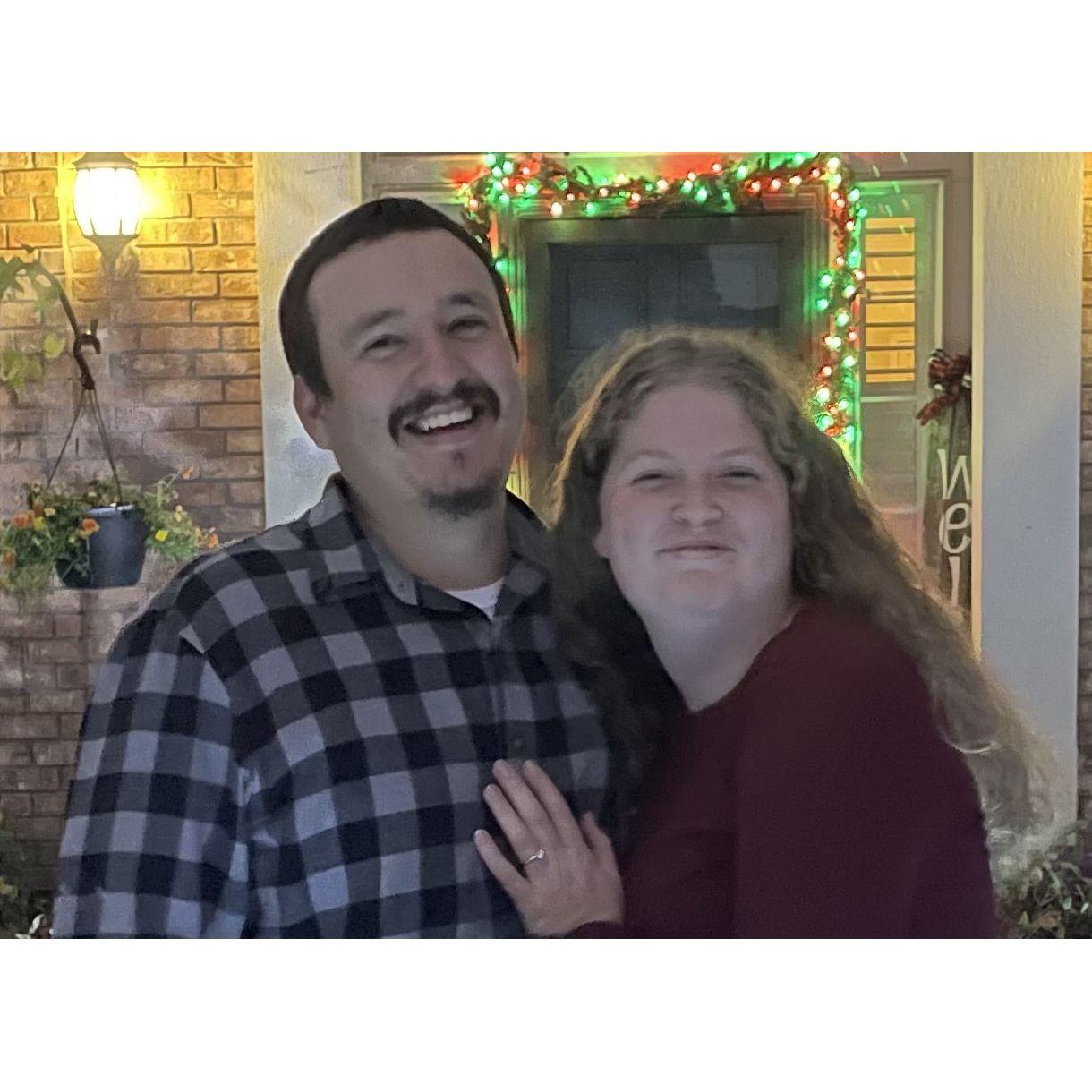 The day she said YES!